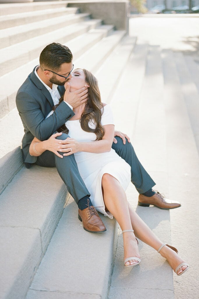 Pittsburgh Oakland engagement photography by Lauren Renee