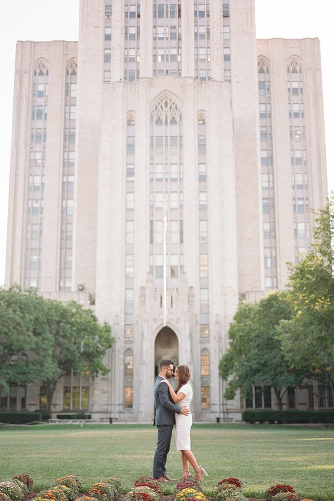 Heinz Chapel engagement photography