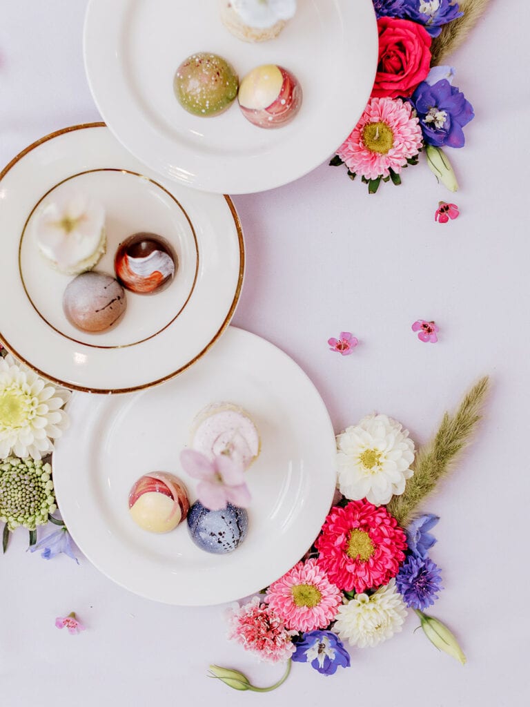 Garden Inspired Bridal Shower Desserts