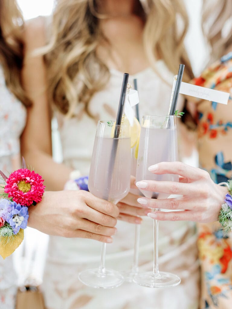 Lavender Signature Bridal Shower Cocktails