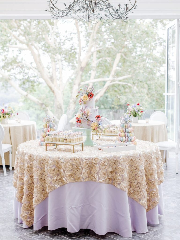 Garden Inspired Bridal Shower Dessert Table