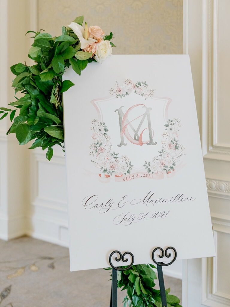 wedding welcome sign