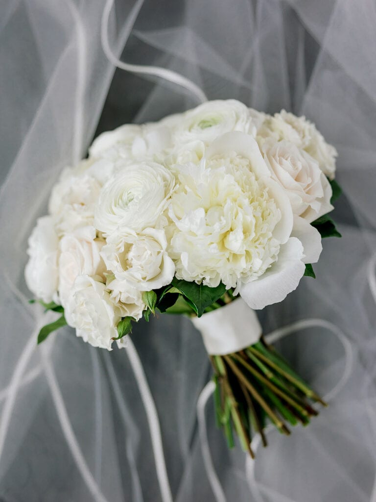 White wedding bouquet