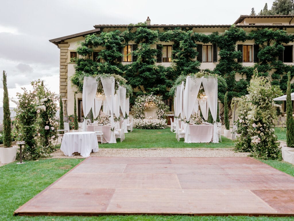 Lavish Destination Wedding in Italy